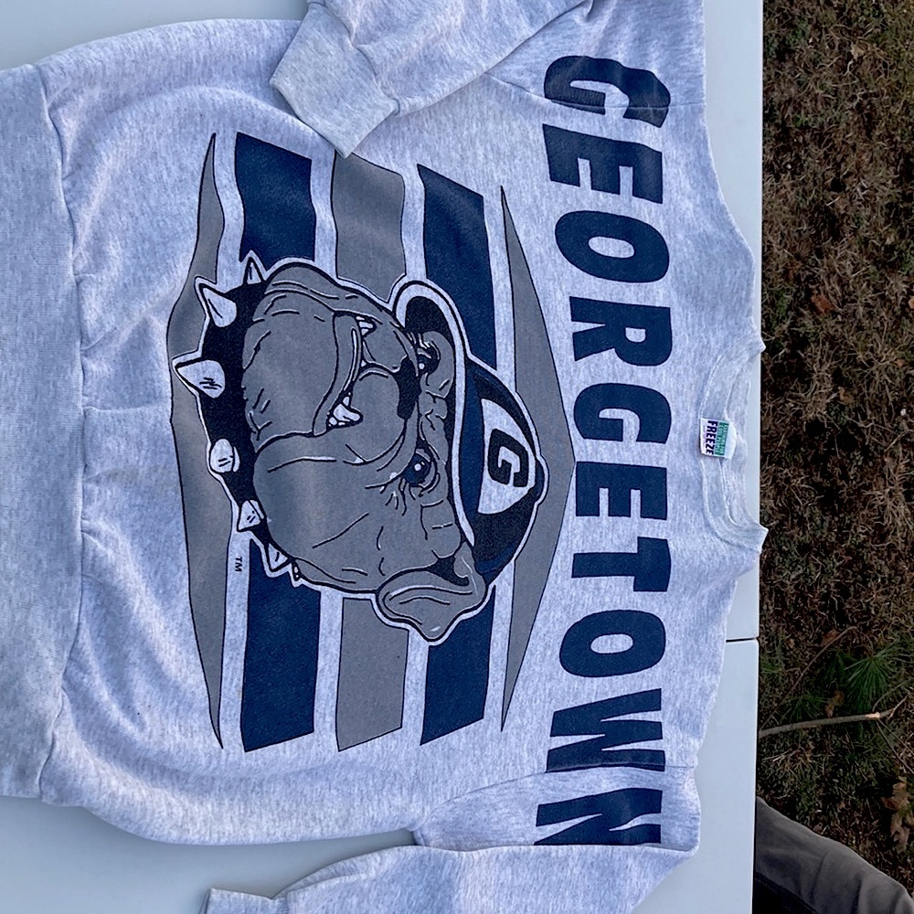RARE Vintage Georgetown Freeze Hoodie